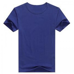0208 Custom Logo Shirt Plain TShirt 200 Gram Printed Tee Shirts Short Sleeve Hipster Tops Dark Blue