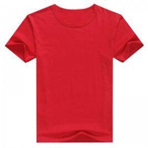 0205 Custom Logo Shirt Plain TShirt 200 Gram Printed Tee Shirts Short Sleeve Hipster Tops Red