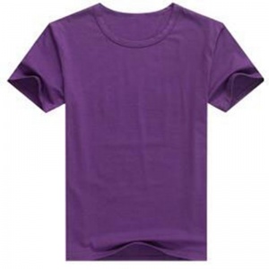 0201 Custom Logo Shirt Plain TShirt 200 Gram Printed Tee Shirts Short Sleeve Hipster Tops Purple