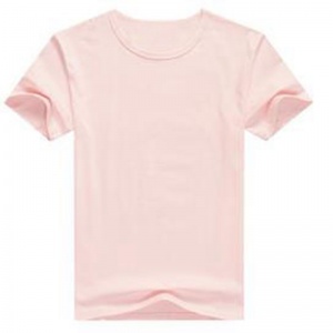 0122 Custom Logo Shirt Plain TShirt 200 Gram Printed Tee Shirts Short Sleeve Hipster Tops Pink